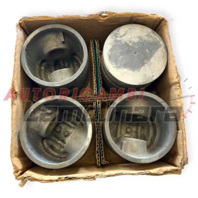 serie pistoni nudi senza fasce e spinotti Fiat 600 D 60,60 60,00 + 6/10