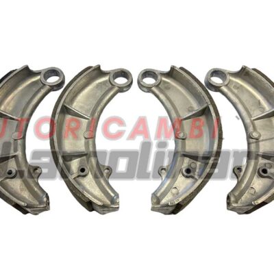 Fiat CAMPAGNOLA AR51 AR55 AR59 1101 1100 T4 1400 4 ceppi Ganasce freni alluminio